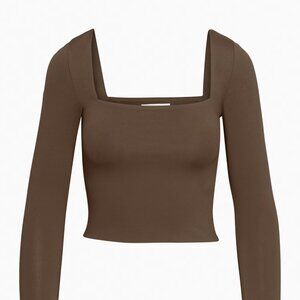Aritzia Babaton Contour Squareneck Longsleeve